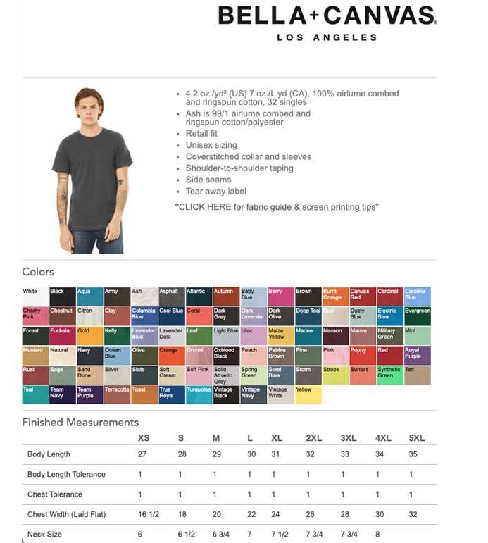 Bella + Canvas Unisex T-Shirt - Constantly Create Shop