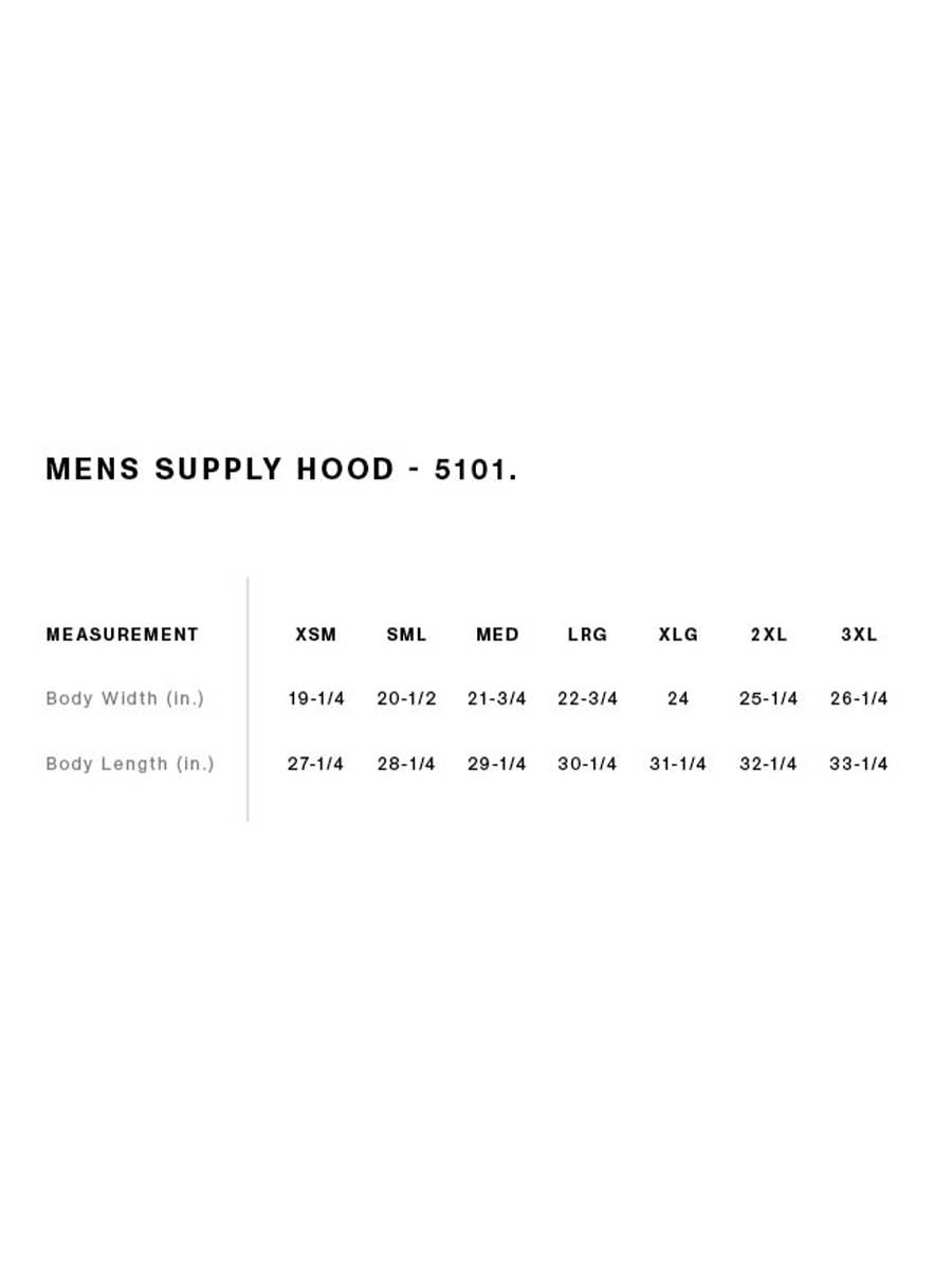 AS Colour Midweight Supply Hoodie