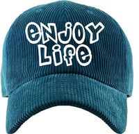 Thumbnail for Embroidered Corduroy Dad Hats