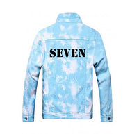 Thumbnail for Cloudy Blue Denim Washed Jacket