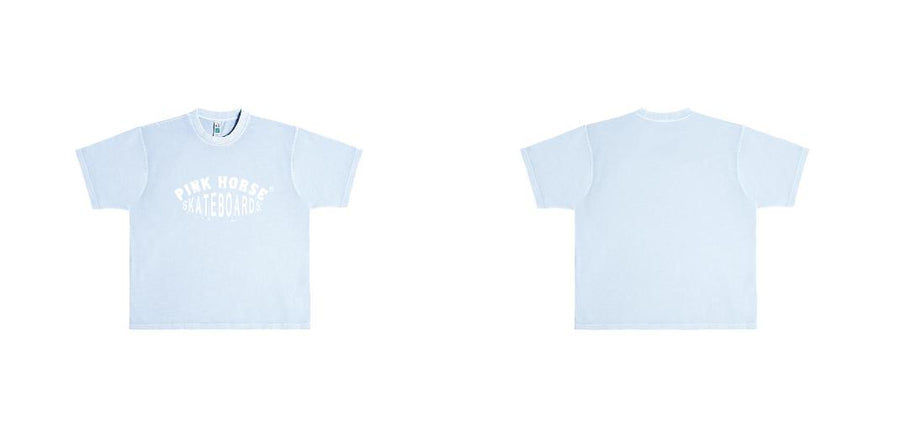 Lane 7 Heavyweight Pigment Boxy T-Shirt