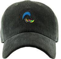 Thumbnail for Embroidered Corduroy Dad Hats