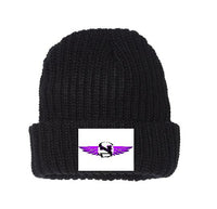 Thumbnail for Embroidered Chunky Knit Beanies