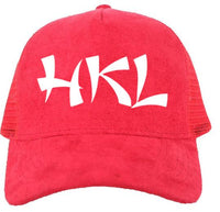 Thumbnail for Embroidered Velvet Mesh Back Truckers