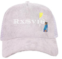 Thumbnail for Embroidered Velvet Mesh Back Truckers