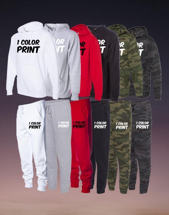 24 1-Color Print Jogger Sets - Constantly Create Shop