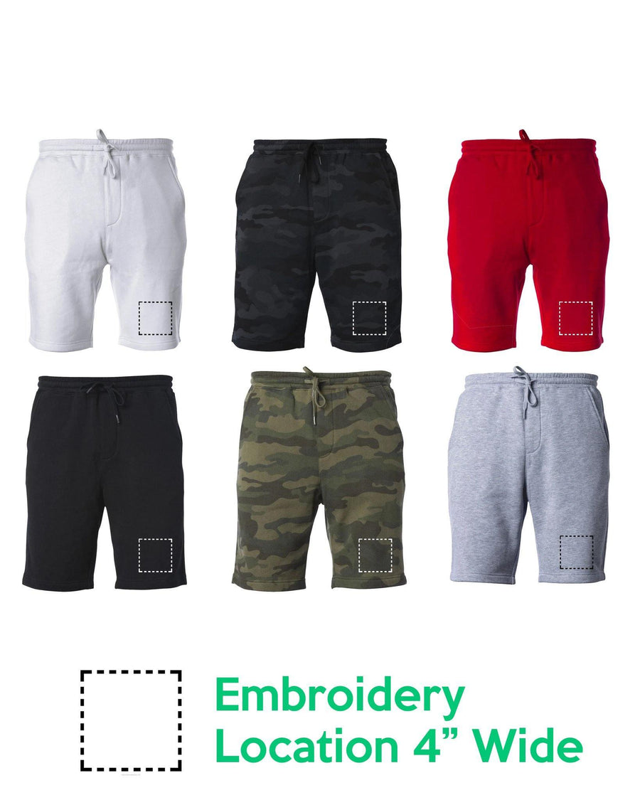 24 Premium Embroidered Fleece Shorts - Constantly Create Shop