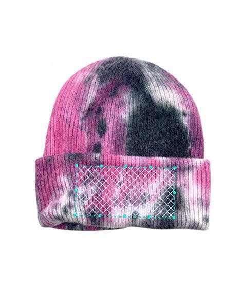 Embroidered Tie Dye Beanies - Constantly Create Shop
