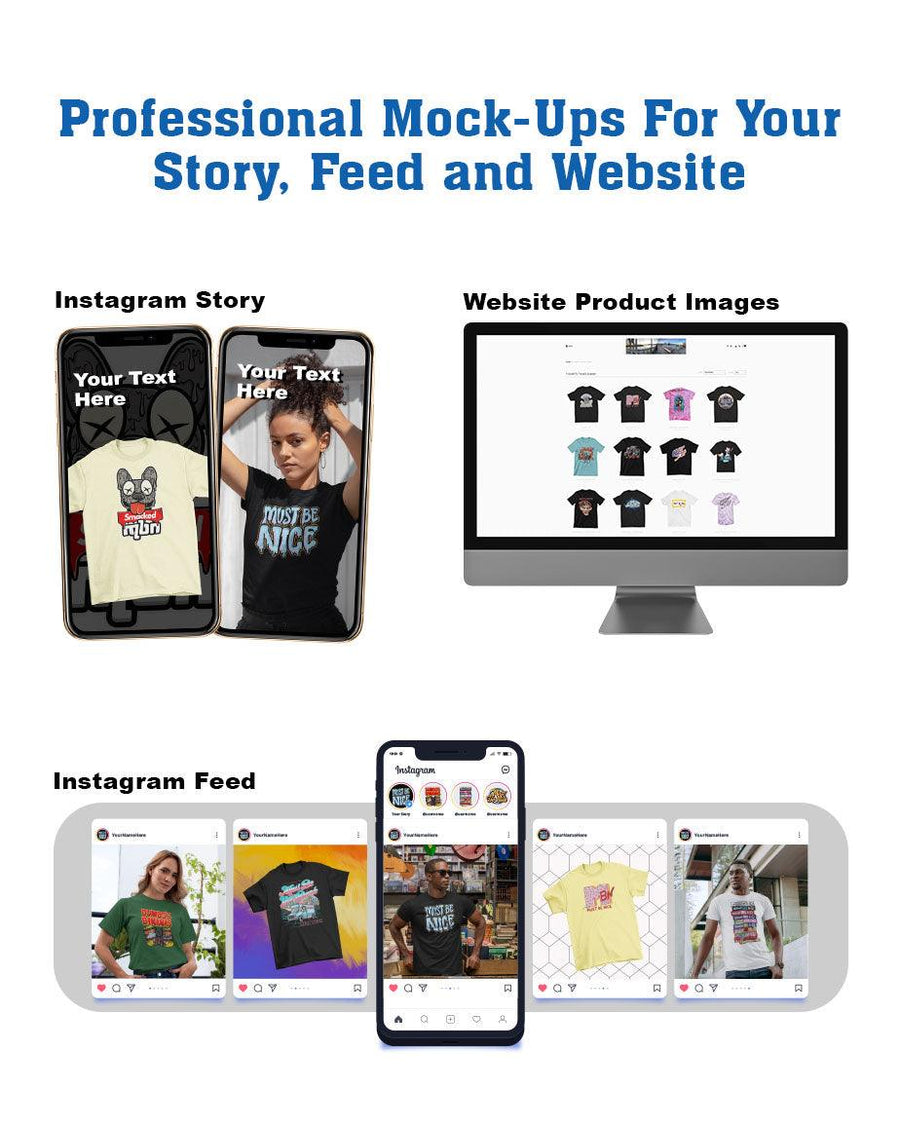 Premium Mock Up Package 1 - Constantly Create Shop