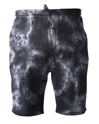 Thumbnail for Blank Pigment Tie Dyed Fleece Shorts - Constantly Create Shop