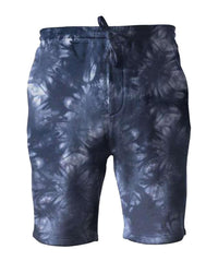 Thumbnail for Blank Pigment Tie Dyed Fleece Shorts - Constantly Create Shop