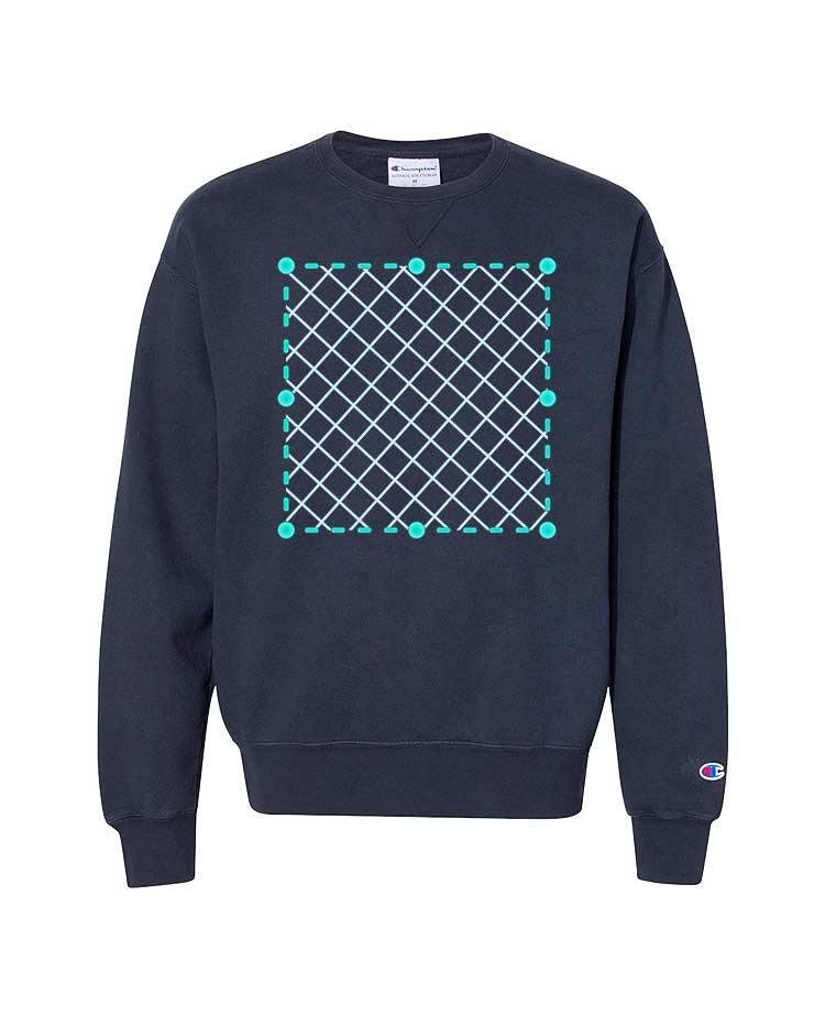 Champion® Garment Dyed Crewneck Sweatshirt - Constantly Create Shop