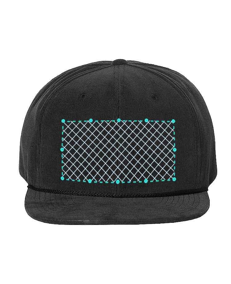 Embroidered Corduroy Snapback Hats - Constantly Create Shop