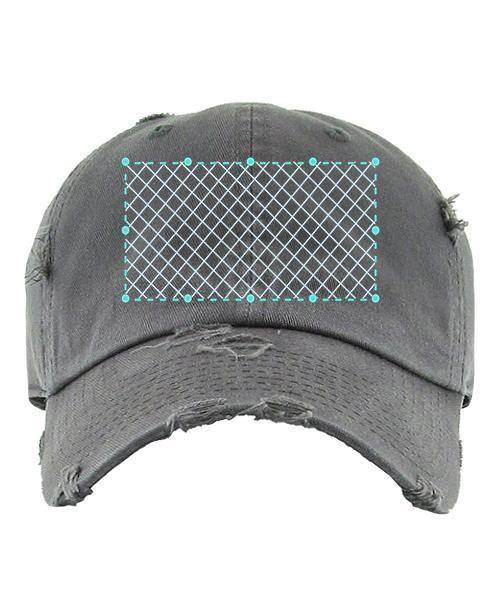 Embroidered Distressed Dad Hats - Constantly Create Shop