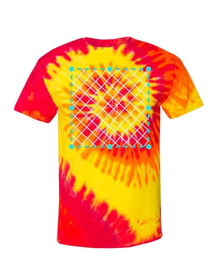 Inferno Tie Dye T-Shirt - Constantly Create Shop