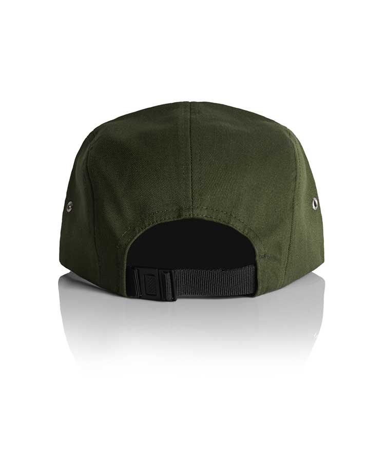 Embroidered AS Colour Finn Five Panel Cap - Constantly Create Shop