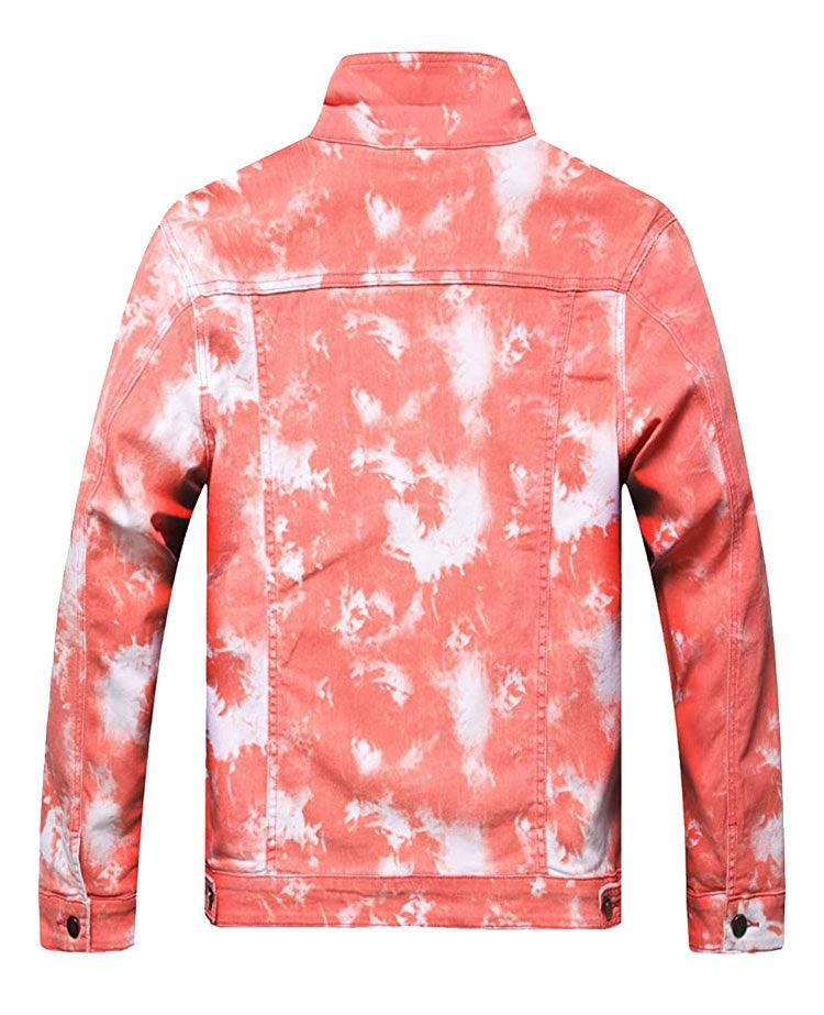 Soft Pink Denim Washed Jacket - Constantly Create Shop